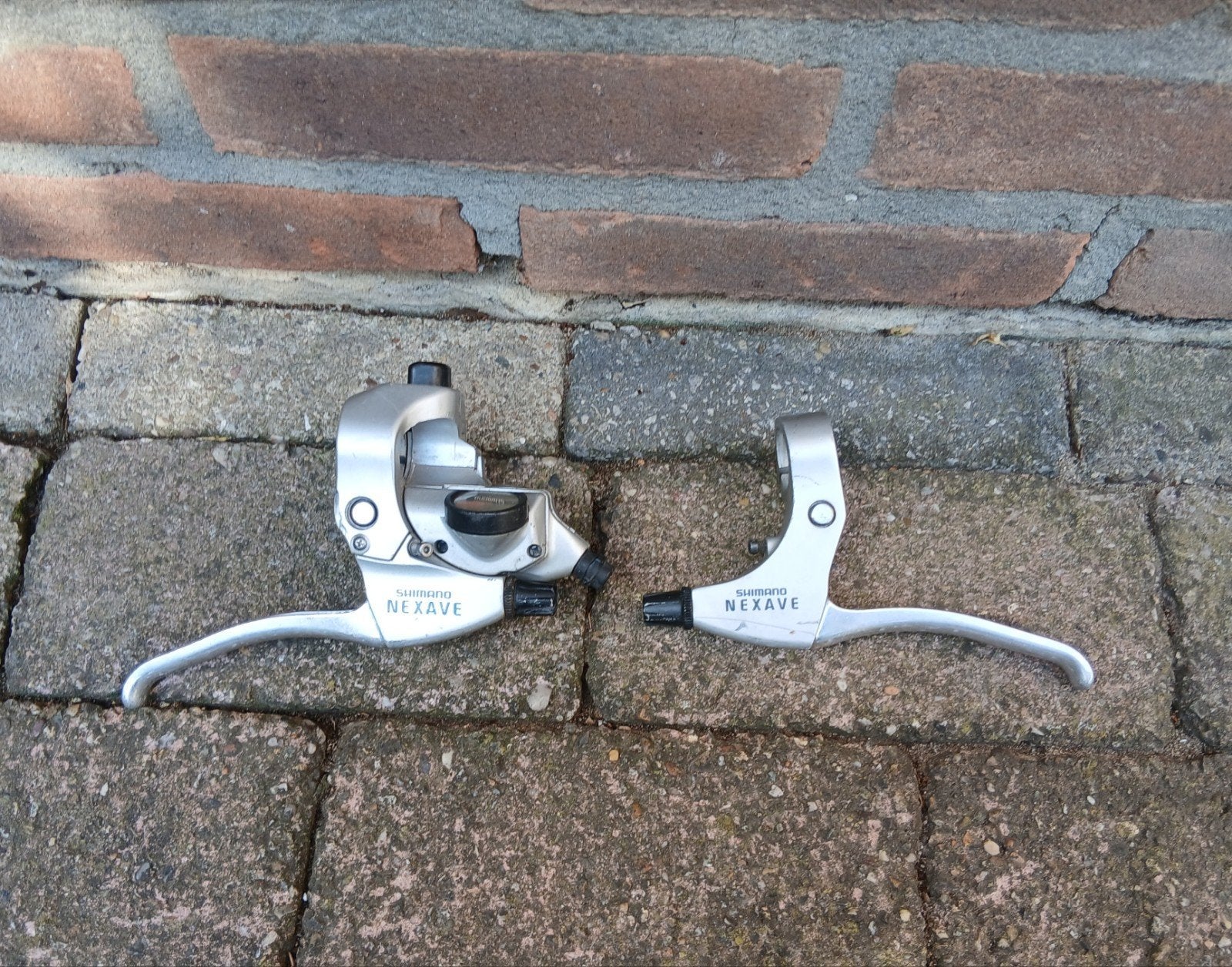 Shimano Nexave 7 speed shifter + remhendelset, Fietsen en Brommers, Fietsonderdelen, Ophalen of Verzenden, Gebruikt, Overige typen