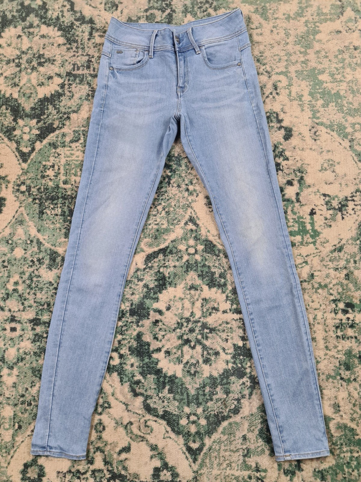 G-star raw lynn mid skinny W29 L34 Dames Tulsi2934 Mid-rise, Blauw, Ophalen of Verzenden, W28 - W29 (confectie 36), G-STAR RAW