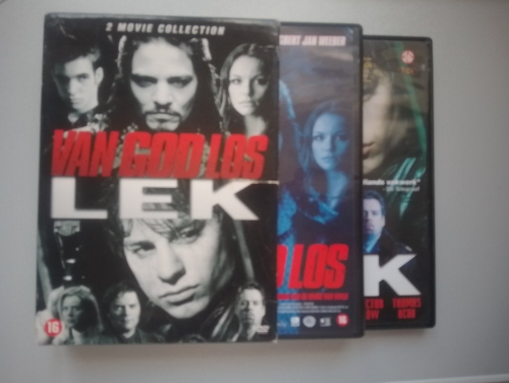 Lek & Van God Los DVD - 2 Movie Collection, Vanaf 16 jaar, Ophalen of Verzenden, Zo goed als nieuw
