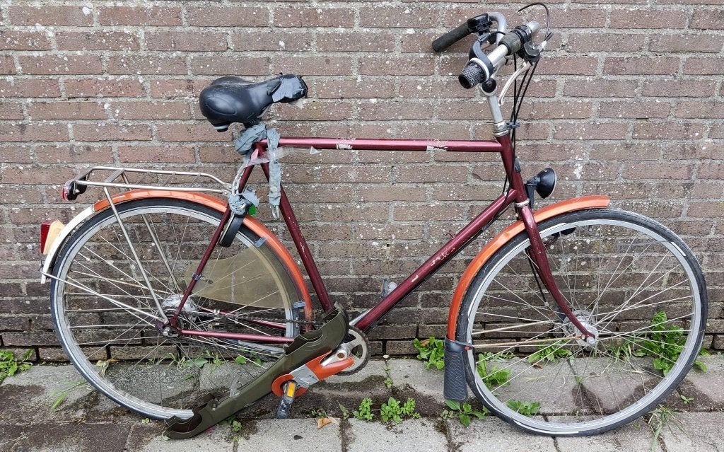 Sparta herenfiets Hi-Ten light steel tubing 28 inch AXA slot, Ophalen, Gebruikt, Sparta