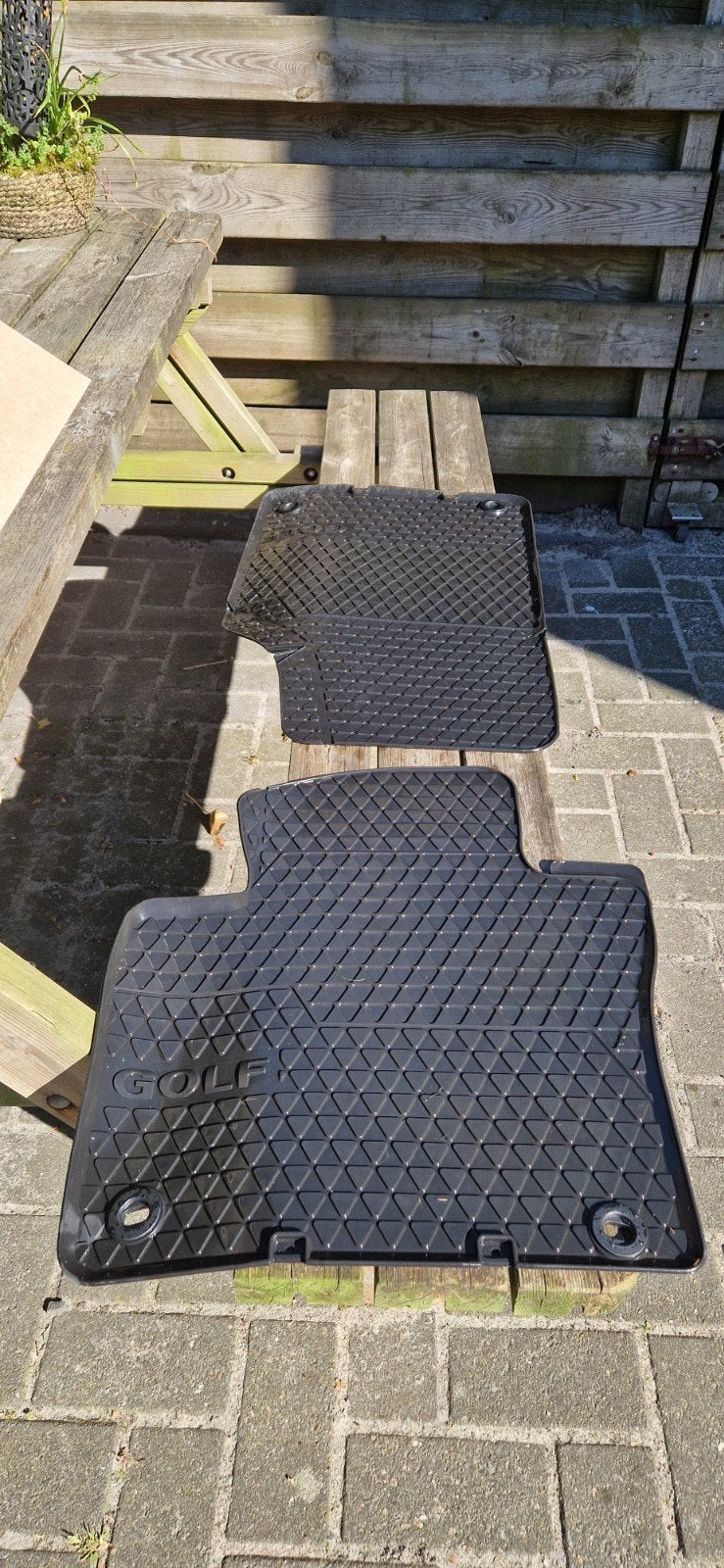 Rubber mattenset Golf Plus, Ophalen of Verzenden, Zo goed als nieuw