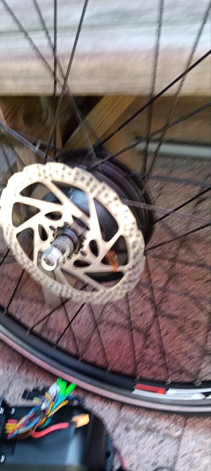 E-bike ombouwset met motorwiel en accu, Ophalen of Verzenden, Gebruikt, Overige merken
