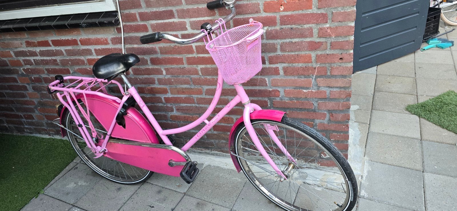 fijne omafiets 24 inch, Fietsen en Brommers, Fietsen | Meisjes, Ophalen, Zo goed als nieuw, 26 inch of meer