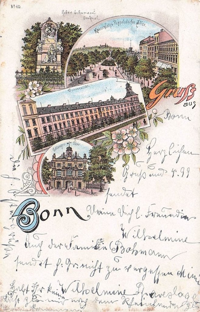 702-370-029 Bonn, Verzenden, Voor 1920, Duitsland