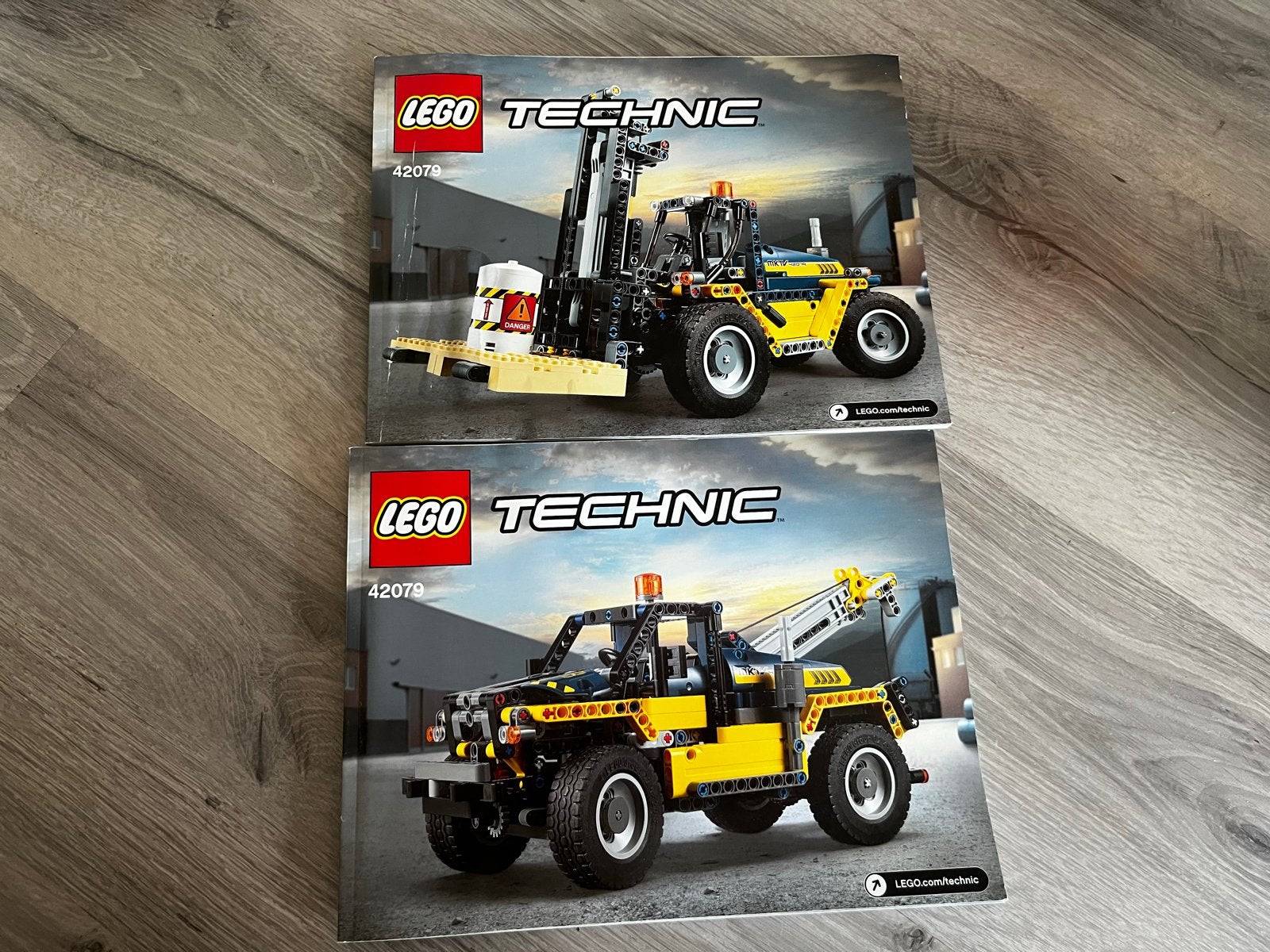LEGO Technic 42079 Zware Vorkheftruck met boekjes, Ophalen, Gebruikt