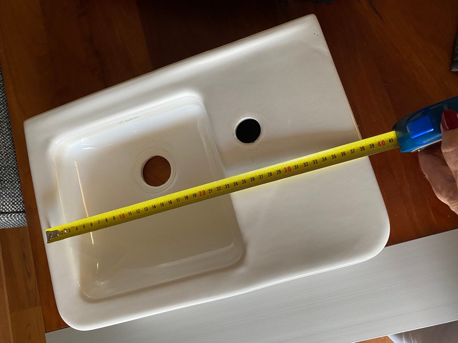 Fontein voor toilet , zgan pergamon, Minder dan 50 cm, Overige typen, Ophalen of Verzenden, Zo goed als nieuw
