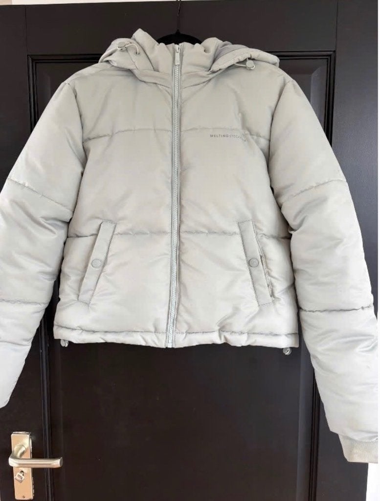 Winterjas/Pufferjas dames Melting Stockholm maat XS/34, Overige kleuren, Ophalen of Verzenden, Zo goed als nieuw, Maat 34 (XS) of kleiner