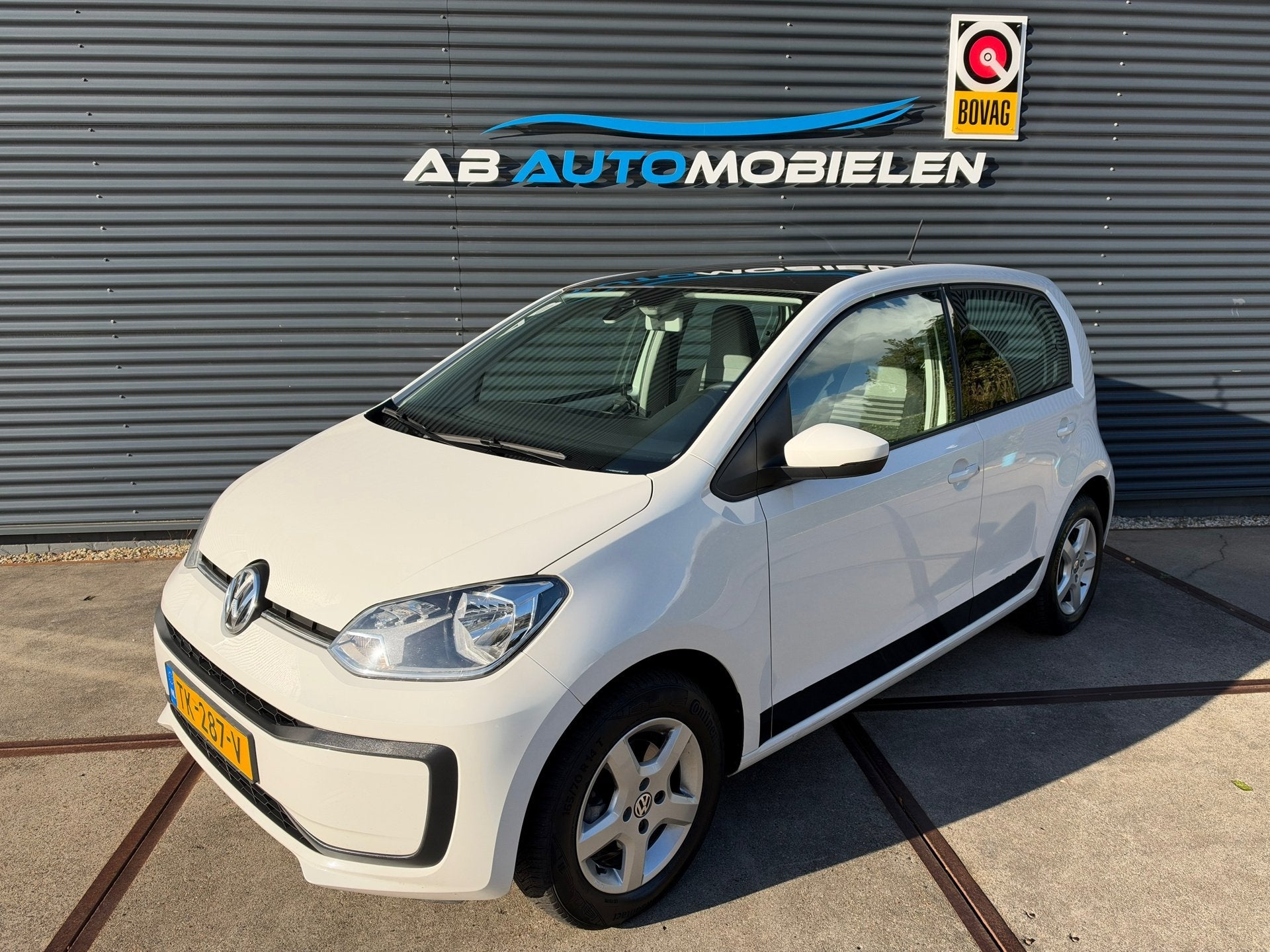 Volkswagen Up! 1.0 BMT move up! AIRCO, Auto's, Gebruikt, Met garantie (alle), Wit, Origineel Nederlands