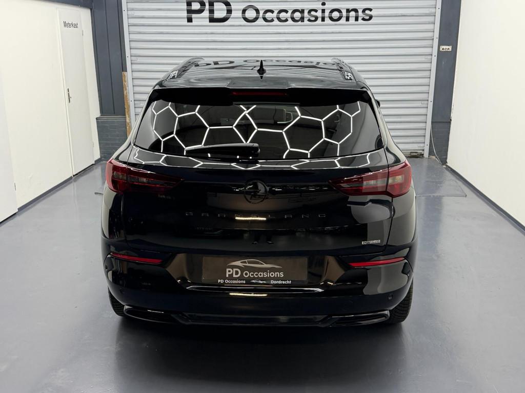 Opel Grandland 1.6 Turbo Plug-In Hybrid Ultimate 225PK - Cam, Gebruikt, Zwart, 4 cilinders, Zwart