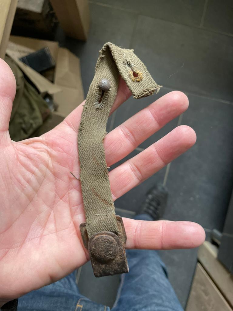 Gasmaskerbus kort riempje, Verzamelen, Ophalen of Verzenden, Nederland