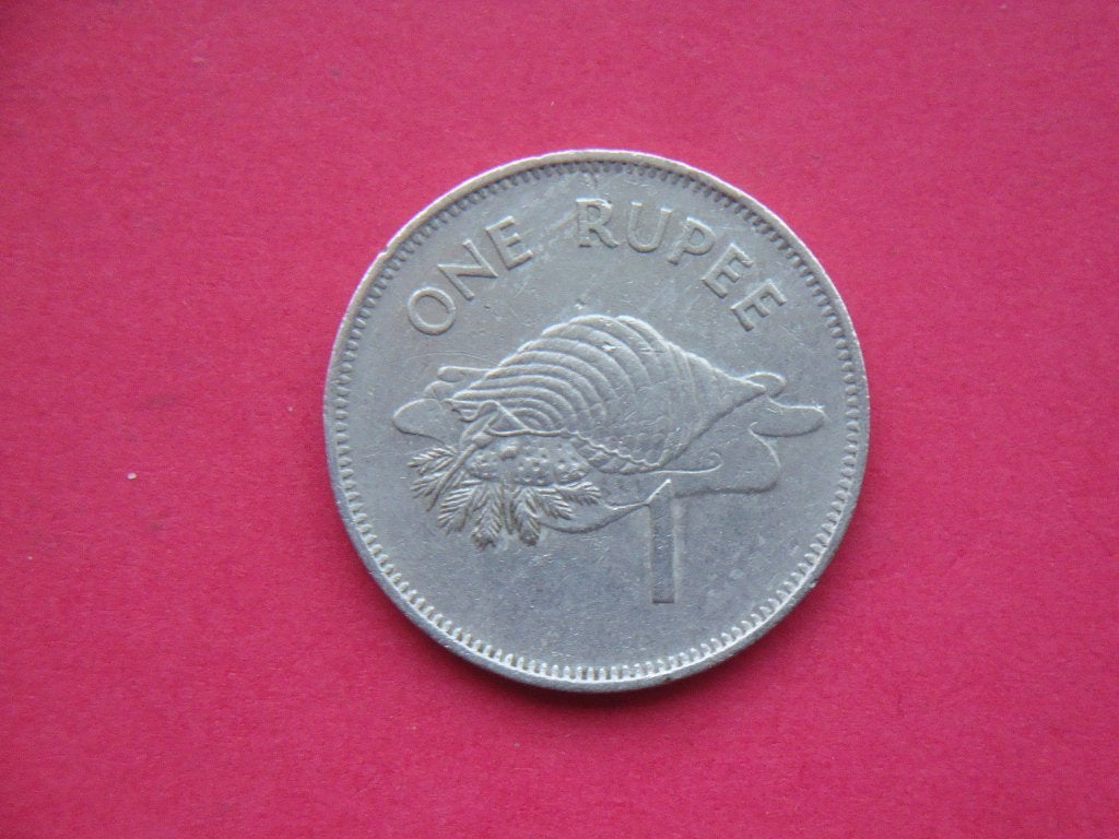 Seychellen munt 1 Rupee 1982., Verzenden, Overige landen, Losse munt