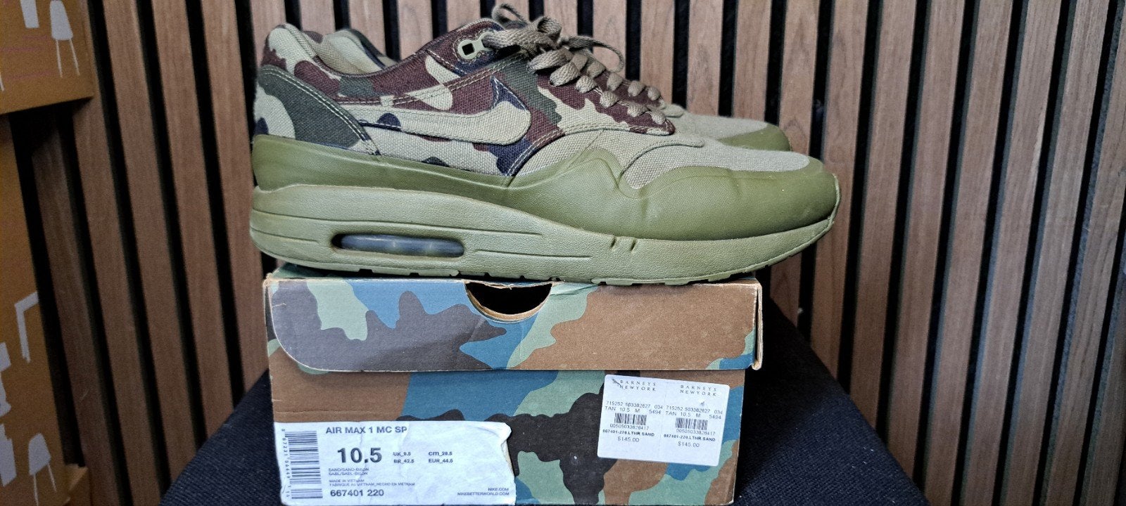 Nike air max 1 france camo, Overige kleuren, Nike, Ophalen of Verzenden, Sneakers of Gympen
