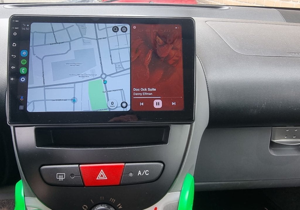 Carplay scherm Apple + Android Toyota Aygo Citroen C1 107, Nieuw, Carplay, Ophalen of Verzenden, Carplay