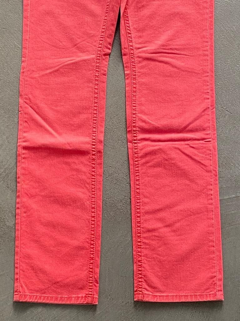 H191 Nieuw: Angels Cici 36=S broek rood jeans spijkerbroek, Overige kleuren, Nieuw, Ophalen of Verzenden, W28 - W29 (confectie 36)