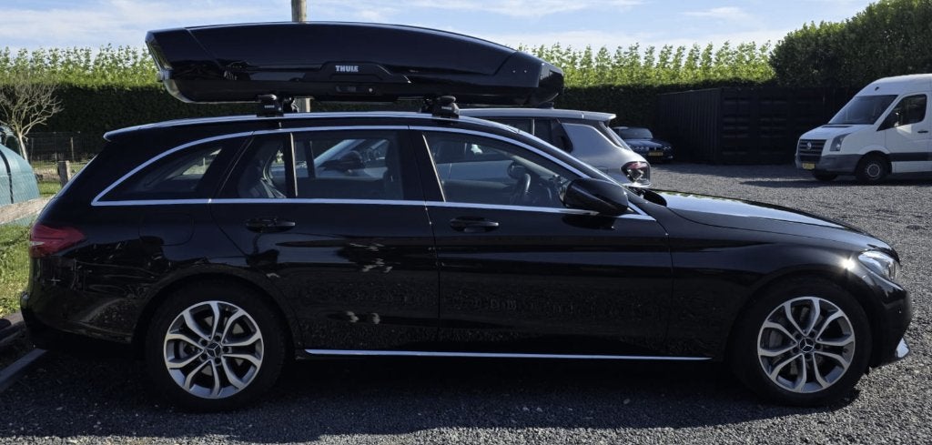 Mercedes-Benz C-Klasse C350 e Plug-in Hybrid 279pk 7G-TRONIC, Auto's, Automaat, Achterwielaandrijving, Leder en Stof, Zwart