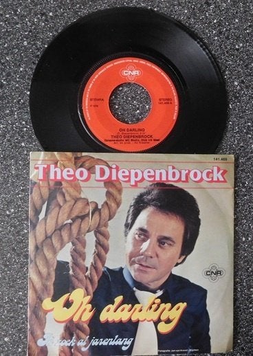 Theo Diepenbrock - oh darling (vanaf € 1,75), Ophalen of Verzenden, Zo goed als nieuw, 7 inch, Levenslied of Smartlap