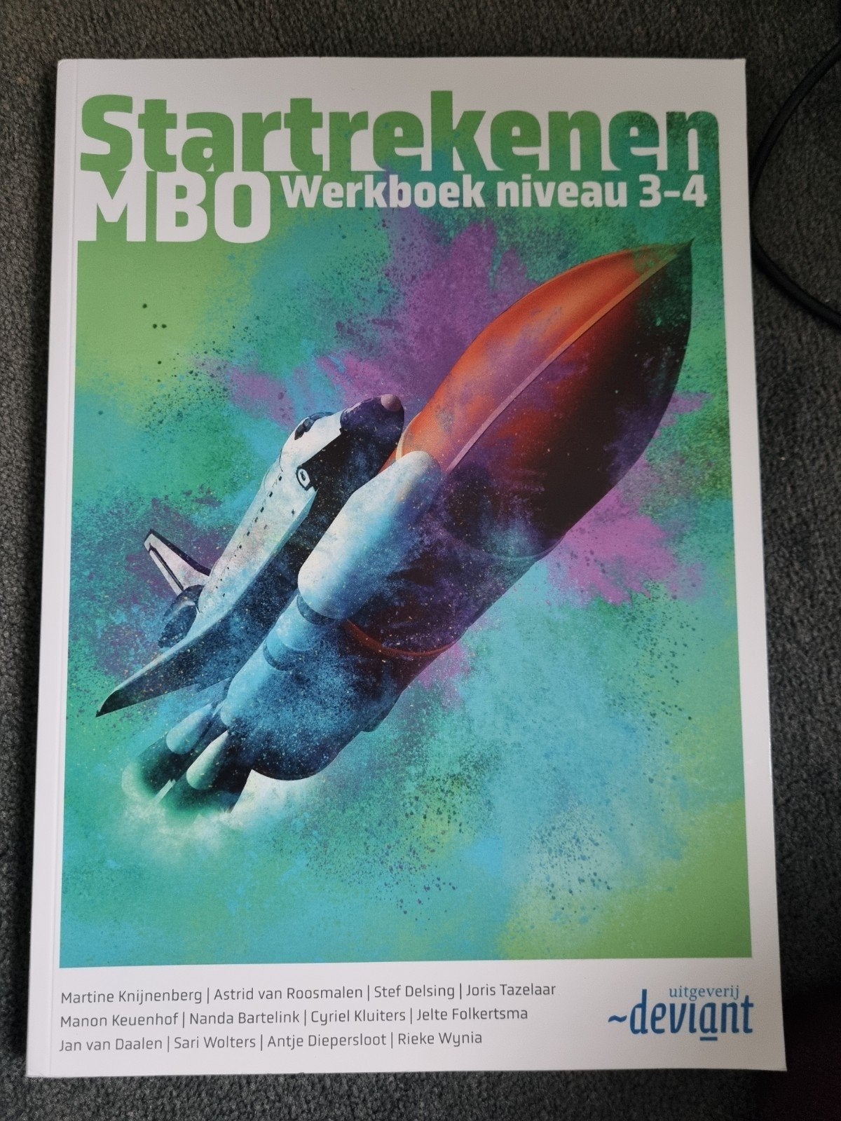 Startrekenen MBO Werkboek niveau 3-4, Overige vakken, Astrid van Roosmalen, Stef Delsing, Joris Tazelaar, Ophalen of Verzenden