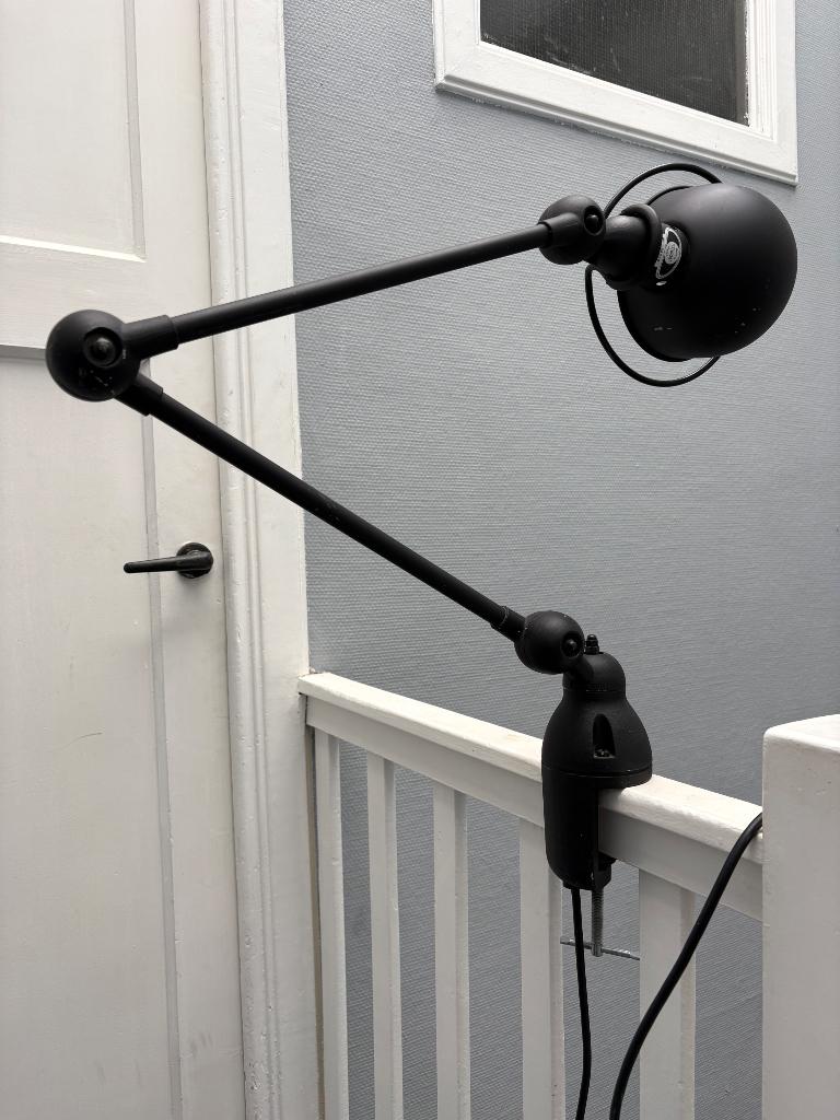 Jielde klemlamp, Huis en Inrichting, Gebruikt, Ophalen of Verzenden, Metaal, Minder dan 50 cm