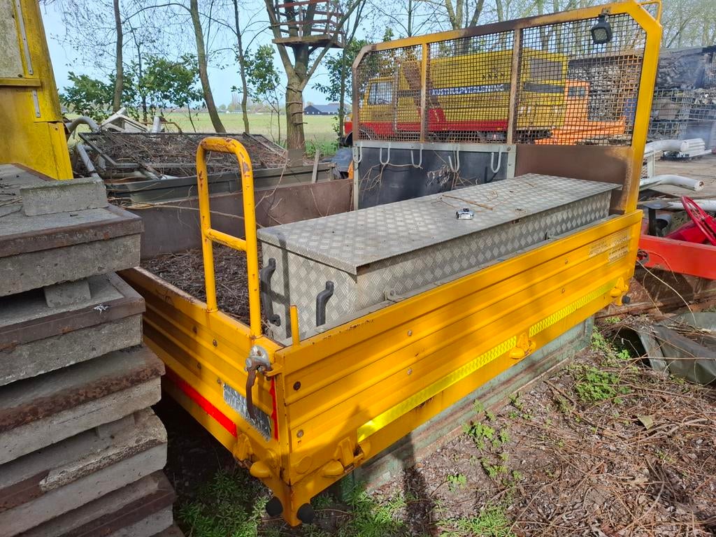 3x Laadbak Unimog, Ophalen, Spatbord