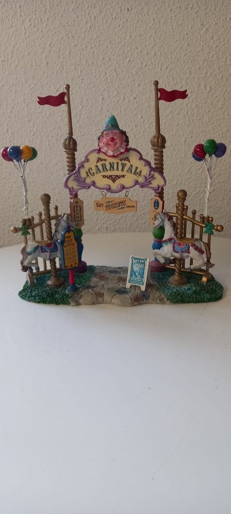 Lemax Carnival entree, Diversen, Kerst, Ophalen of Verzenden, Zo goed als nieuw