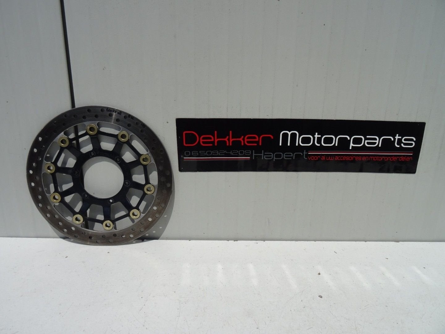 Rechter Remschijf voor Honda CBR600RR 2007-2008-2016 PC40, Motoren, Gebruikt, -, -, Ophalen of Verzenden