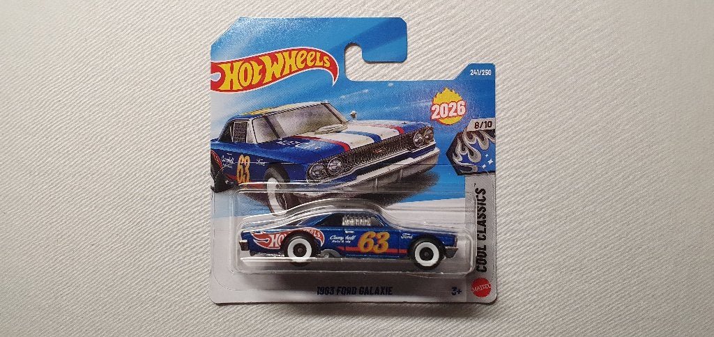 Hot Wheels 1963 Ford Galaxie, Ophalen of Verzenden, Nieuw, Auto