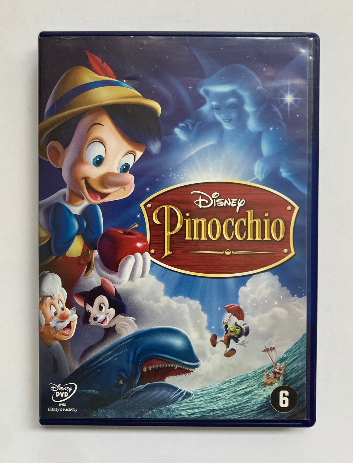 Pinocchio, 1959 / DVD / Disney GR#2, Engels, Tekenfilm, Amerikaans, Nederlands