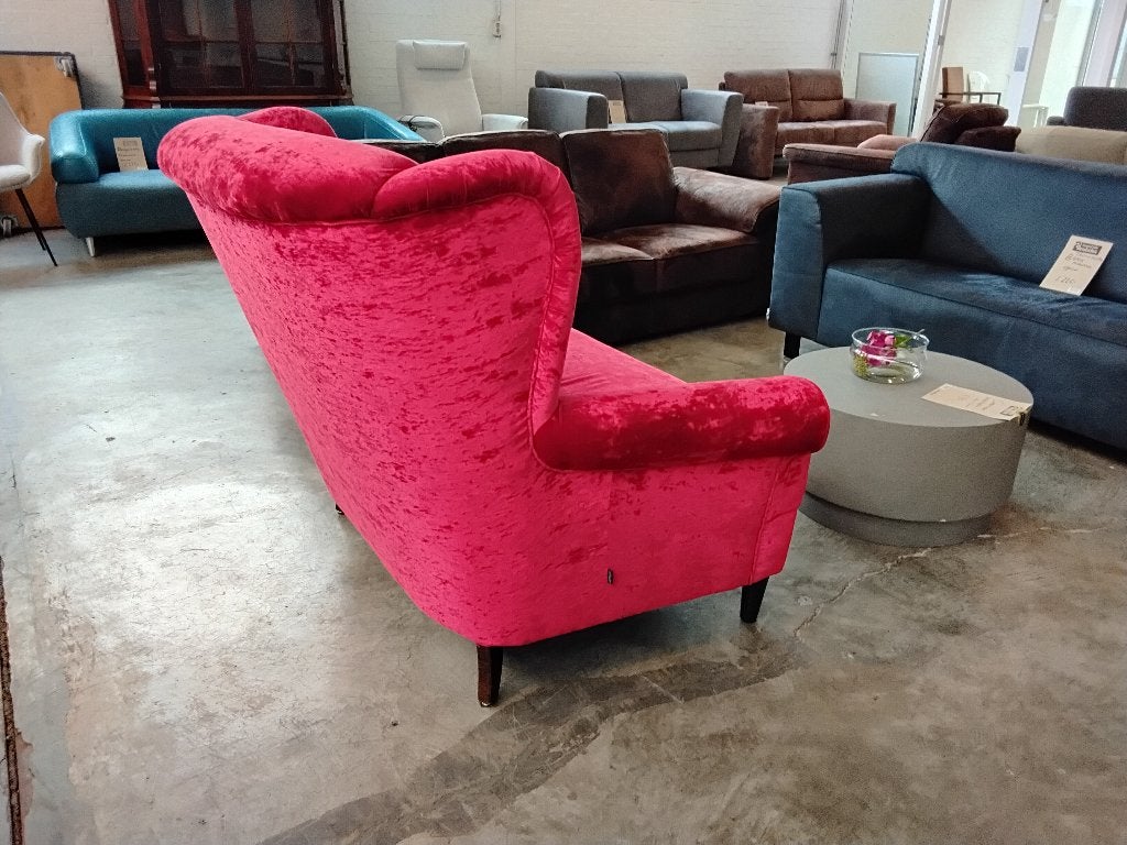 Bank 130cm (Love seat) voor 175=. Second Life Wolvega, Huis en Inrichting, Banken | Bankstellen, Ophalen, Tweepersoons, Zo goed als nieuw