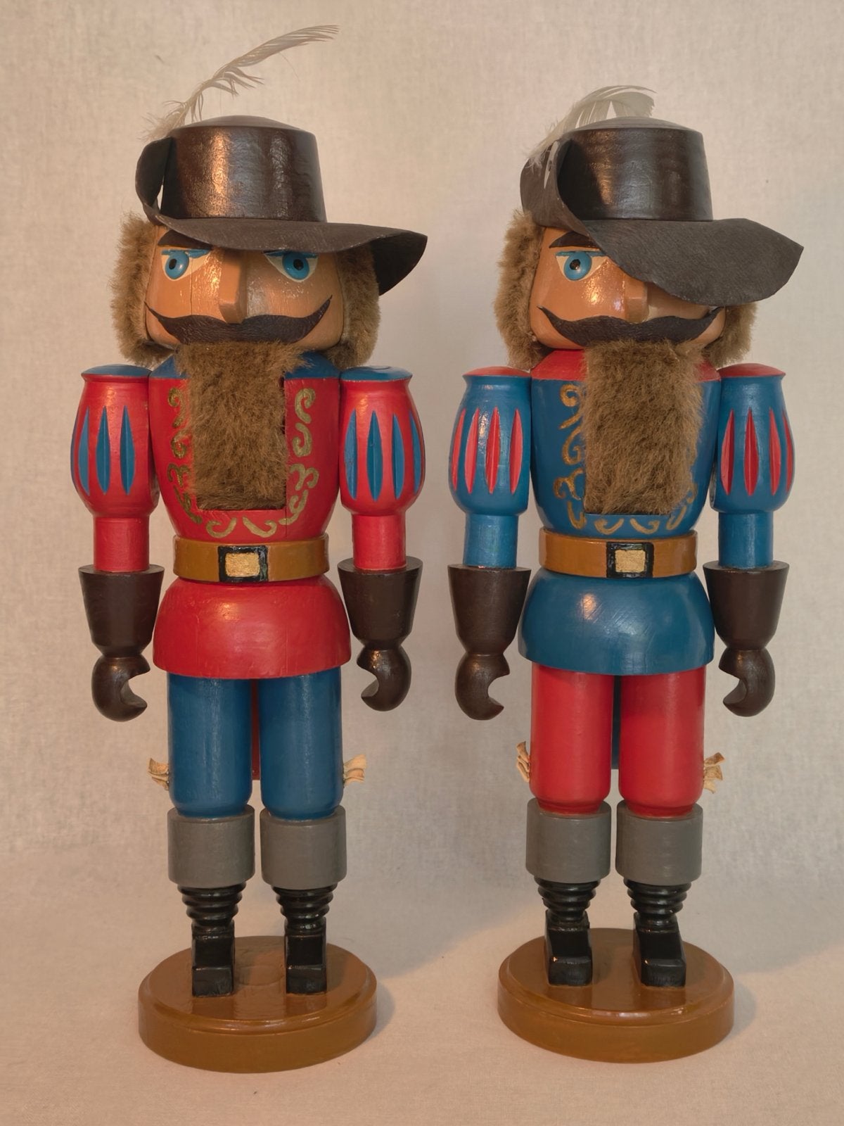 2 stuks Vintage Musketier Notenkraker - Erzgebirge, Ophalen of Verzenden