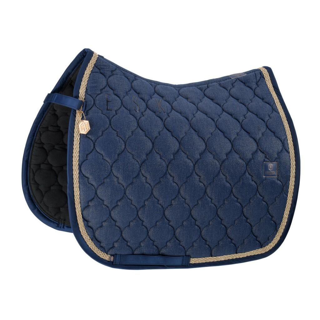 Eskadron zadeldek Cotton Glitter Heritage true blue, Full (L), Zadeldekje, Nieuw, Ophalen of Verzenden
