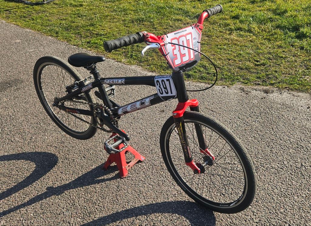 BMX kinder pro aluminium fietscrossfiets, Fietsen en Brommers, Fietsen | Crossfietsen en BMX, Ophalen, Velgrem, Aluminium, 16 tot 20 inch