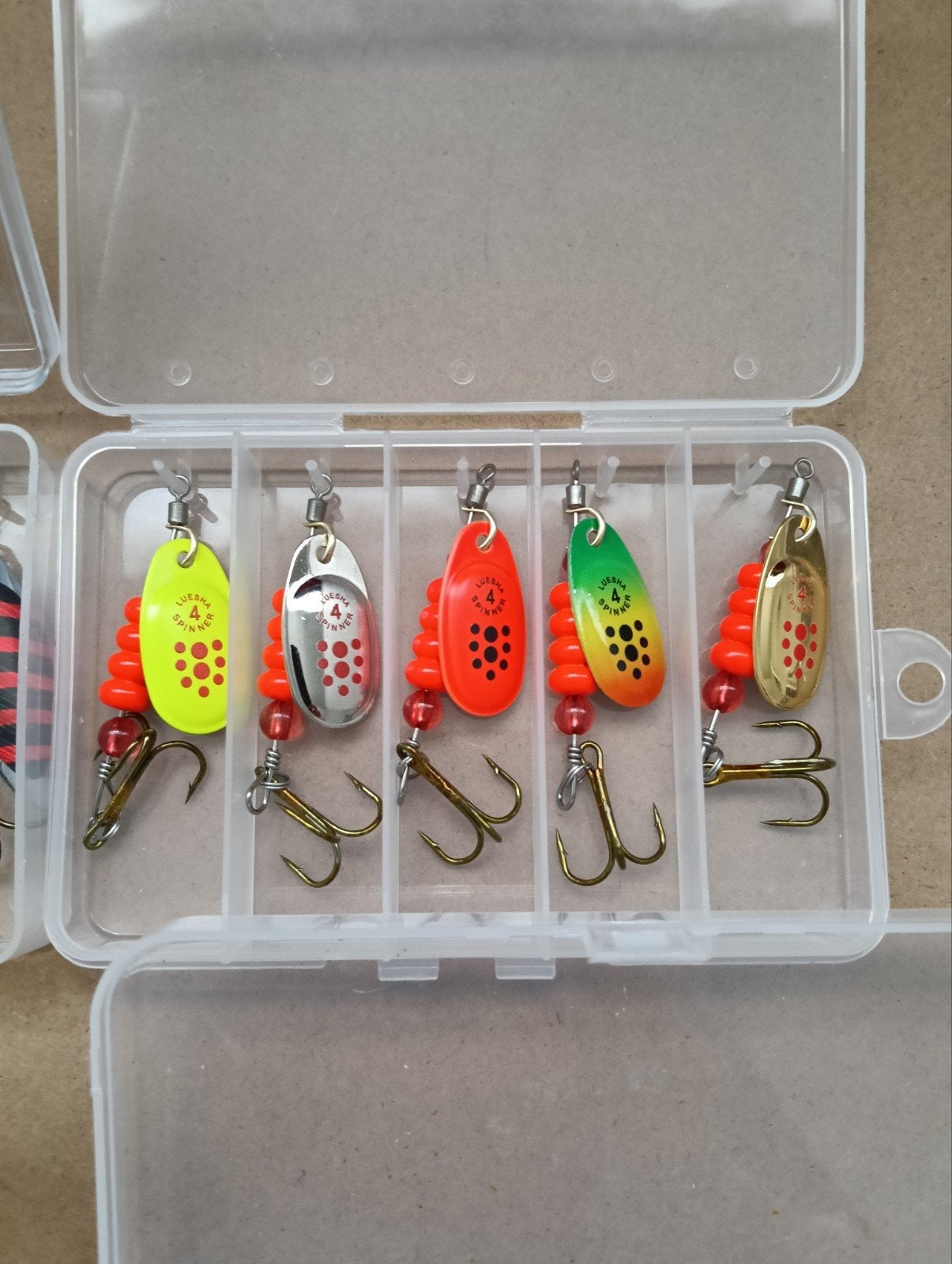 5 Spinners Blinkers 6g voor Baars, Snoek & Forel, Verzenden, Nieuw, Kunstaas
