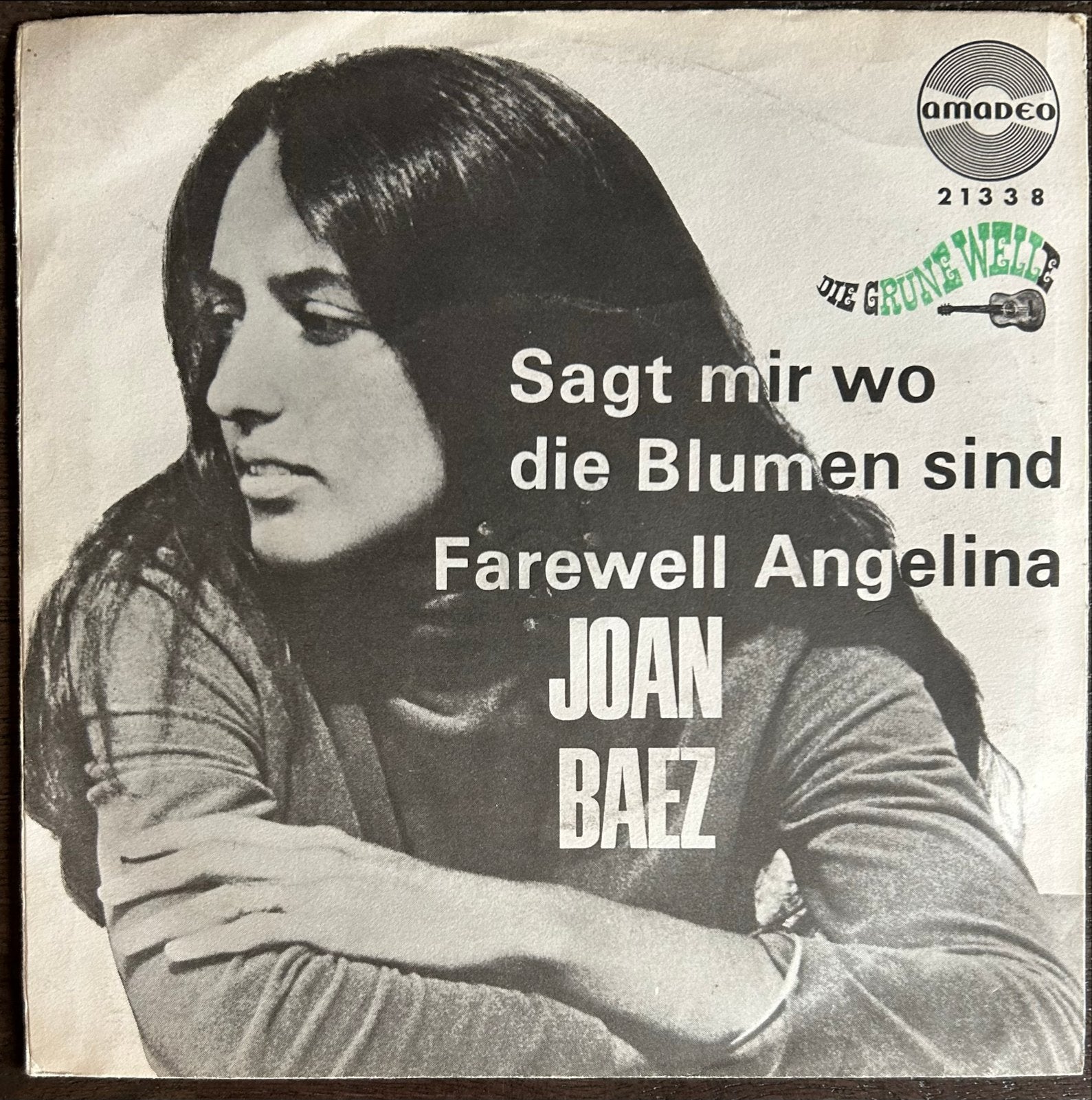 Joan Baez - Sagt mir wo die Blumen sind / Farewell Angelina, Cd's en Dvd's, Gebruikt, Originele persing, 7 inch, Ophalen of Verzenden