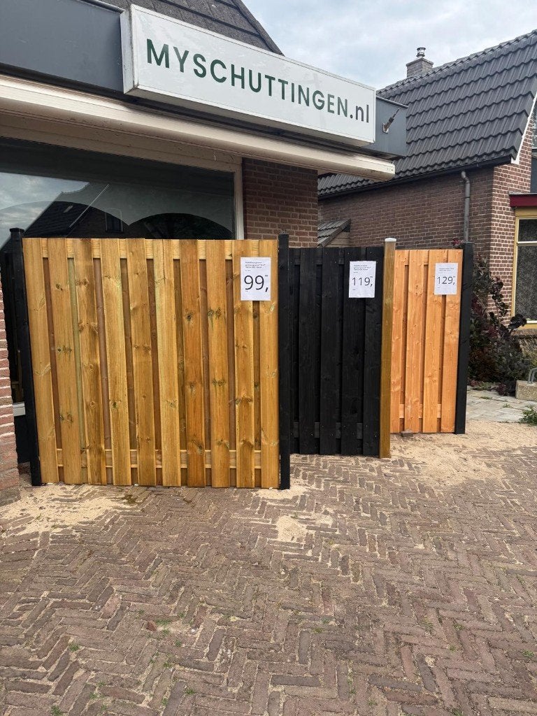 schuttingen van af 29,99 t/m 129,99, 1 tot 2 meter, Minder dan 3 meter, Nieuw, Ophalen of Verzenden