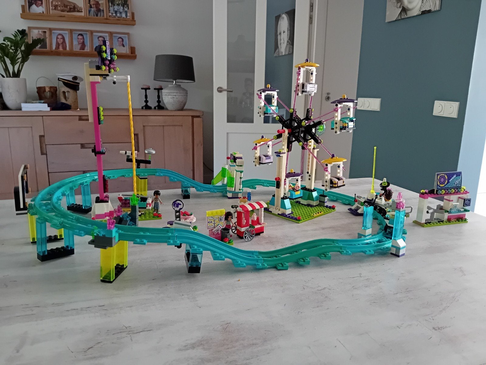 Lego Friends Achtbaan, Ophalen, Gebruikt, Overige merken