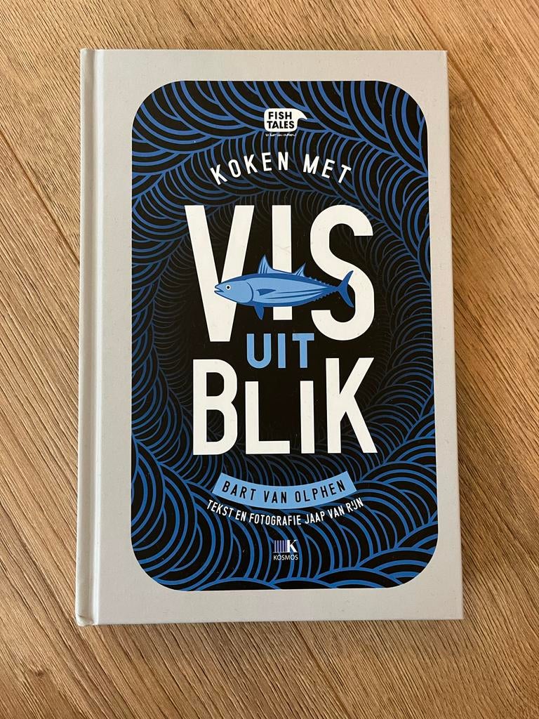 Kookboek: Koken met vis uit blik - Bart van Olphen, Hoofdgerechten, Nieuw, Ophalen of Verzenden, Gezond koken