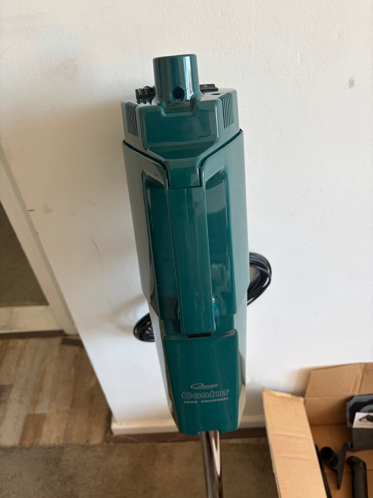 Omega Contur 1400 Electronic Steelstofzuiger, Stofzak, Gebruikt, Ophalen of Verzenden, Overige merken
