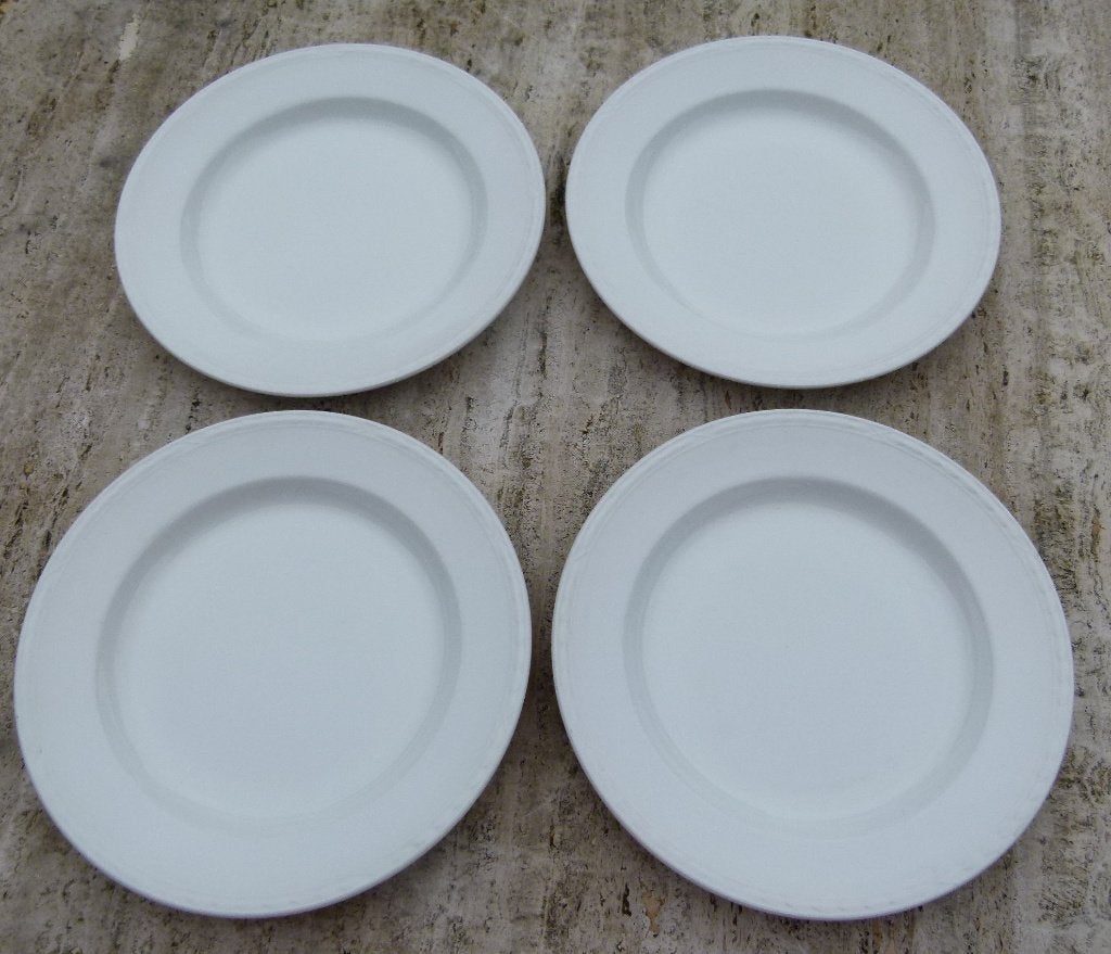 Petrus Regout Sphinx 4 x Schaal Serveer Pizza Bord 30,5 cm, Antiek en Kunst, Antiek | Servies los, Ophalen of Verzenden