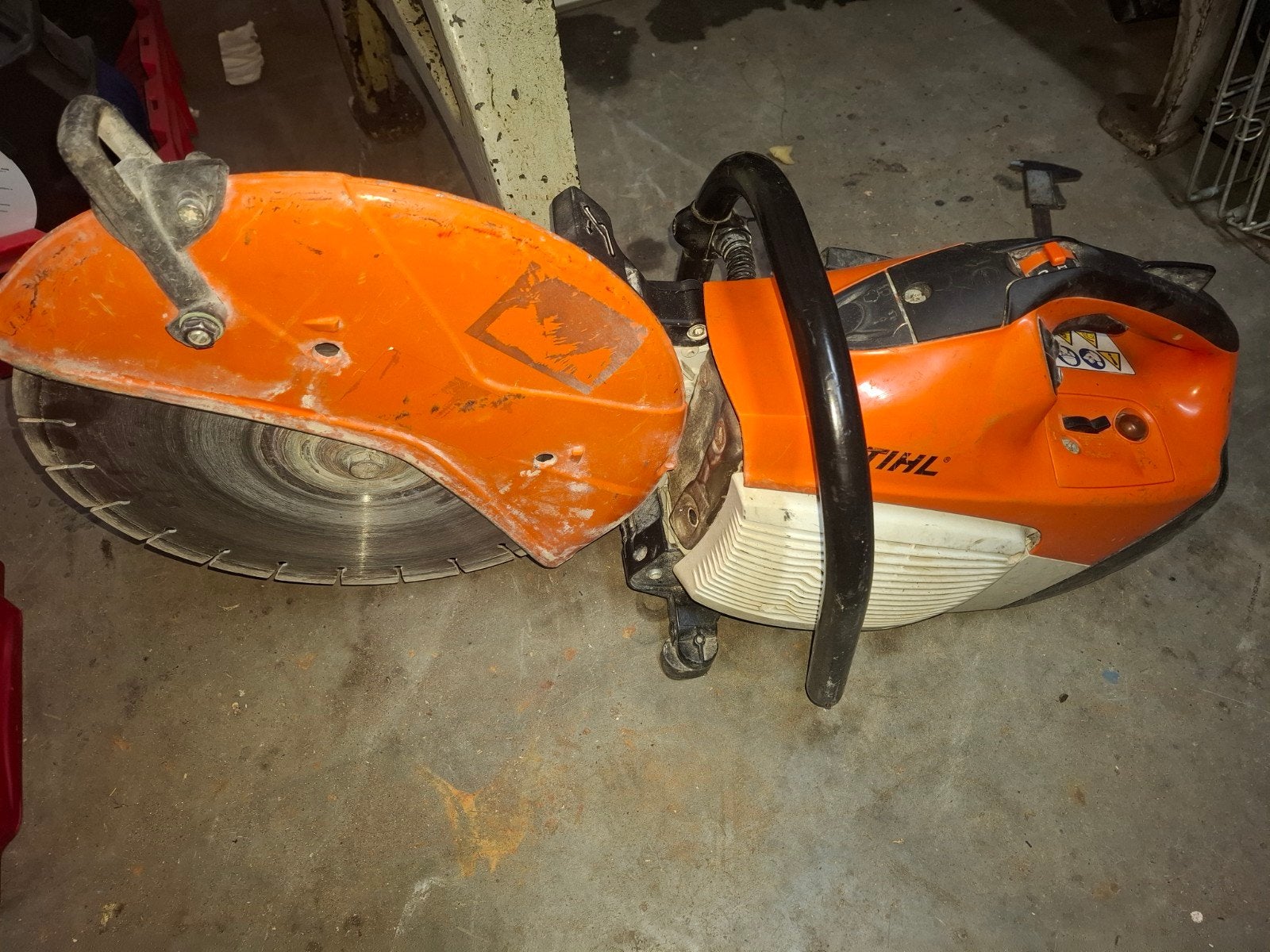 stihl 440 motorslijper, Doe-het-zelf en Verbouw, Ophalen of Verzenden, Zo goed als nieuw, Minder dan 700 watt, Overige typen