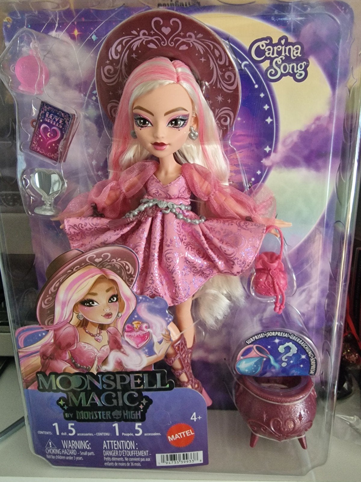 Monster High Moonspeel Magic Carina Song pop nieuw, Ophalen of Verzenden, Nieuw, Overige typen