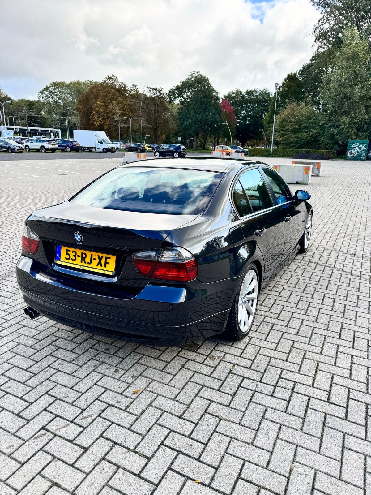 BMW 3-Serie 2.5 I 325 2005 Zwart, Auto's, 745 kg, Achterwielaandrijving, 2497 cc, Zwart