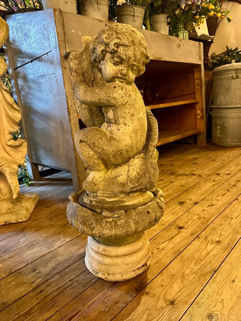 Tuin ornamenten voor een landelijke (engelse stijl), Ophalen, Steen, Gebruikt, -