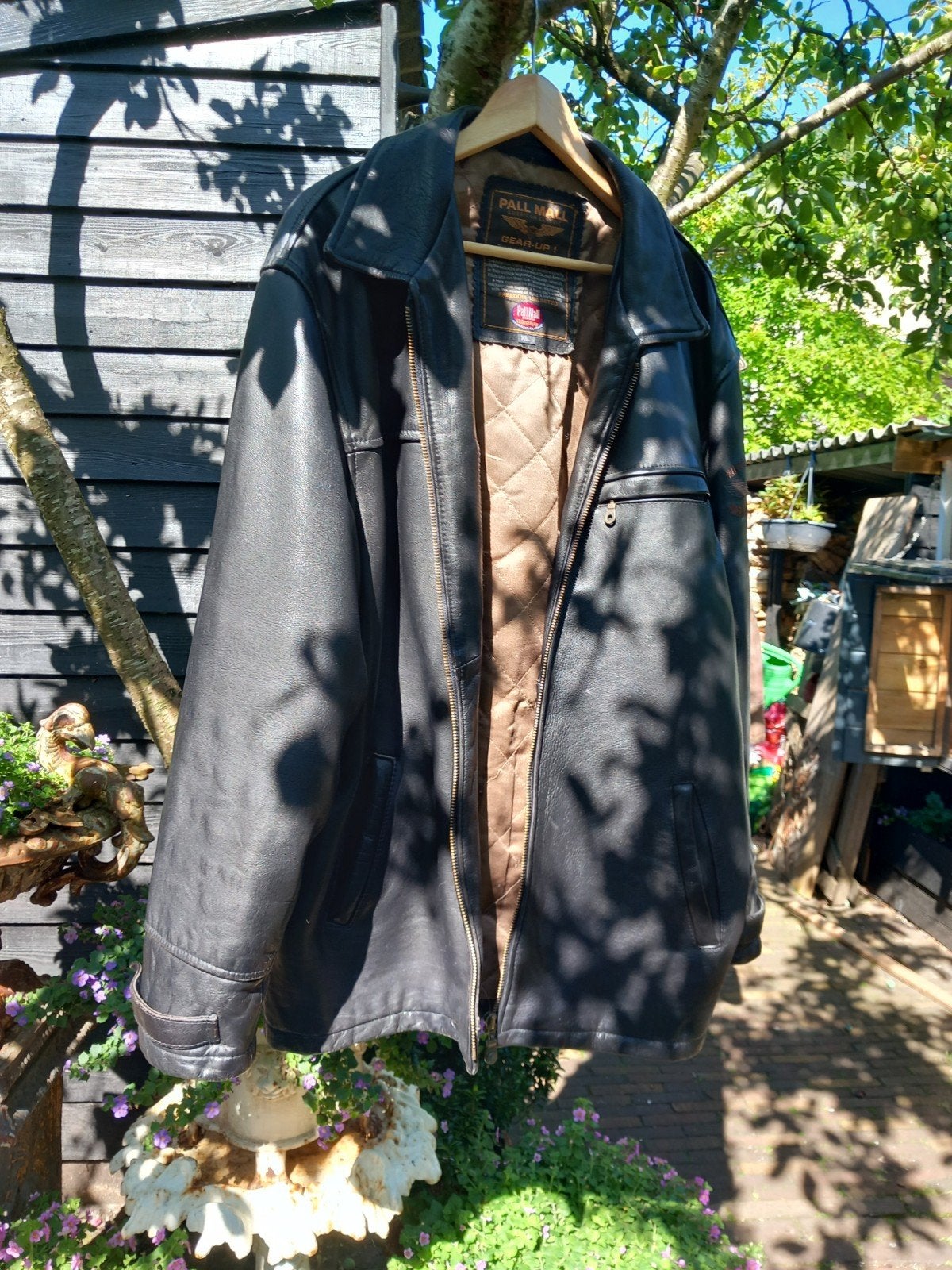 PME Legend Leren Jas Heren - Zacht Bruin Leer - Maat XL, Ophalen of Verzenden