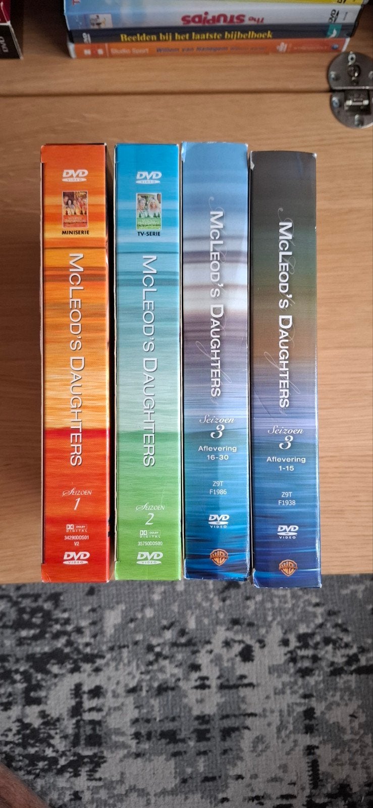 McLeod's Daughters DVD Box Seizoen 1, 2 en 3 (deel 1 & 2), Drama, Ophalen of Verzenden, Vanaf 6 jaar, Inclusief doosje