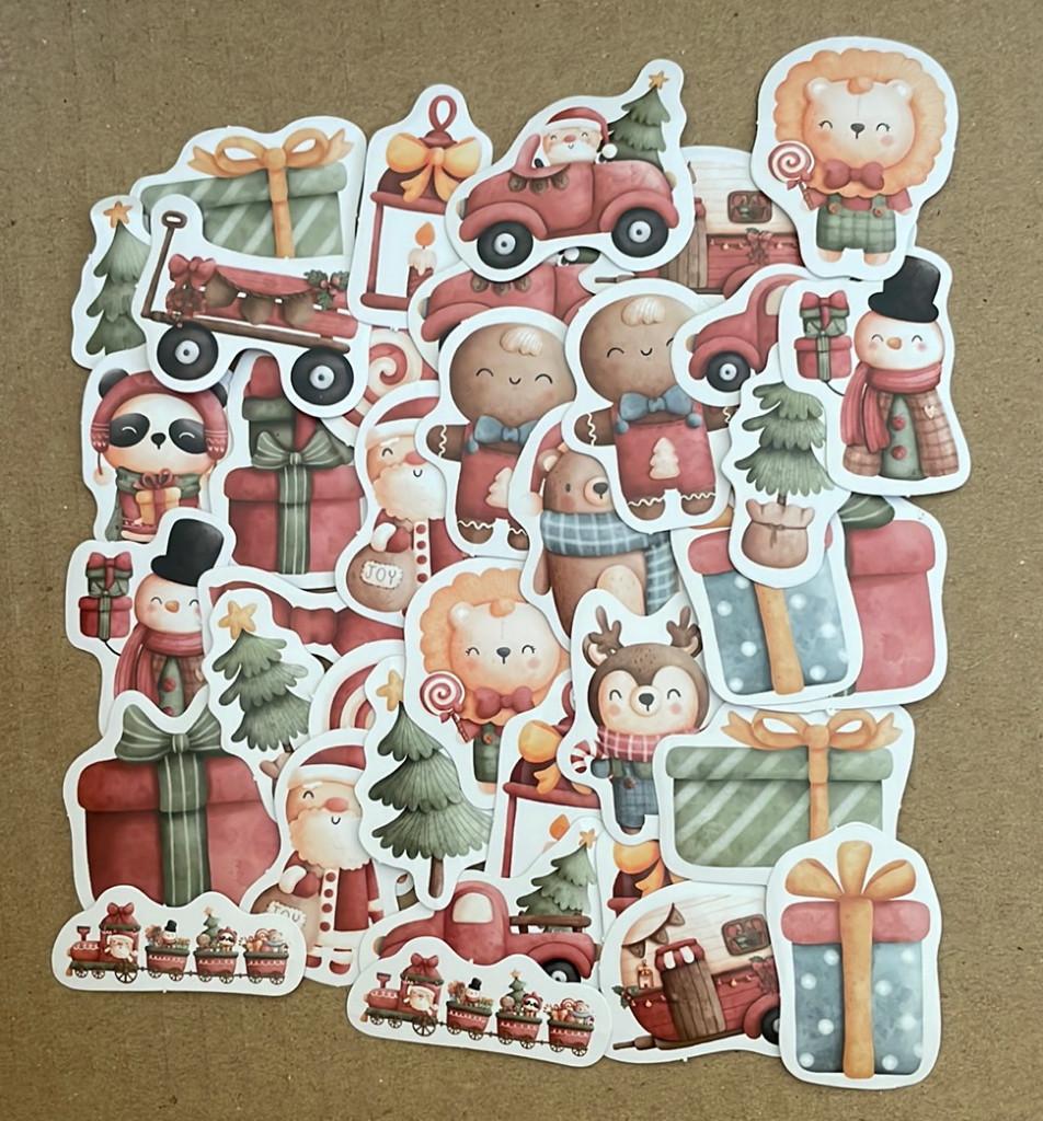 Kerst stickers, Verzenden, Nieuw, Meerdere stickers