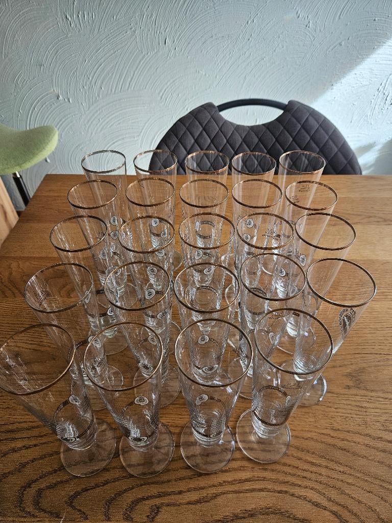 Warsteiner bierglazen 0,2 L, Ophalen, Nieuw, Glas of Glazen, Overige merken