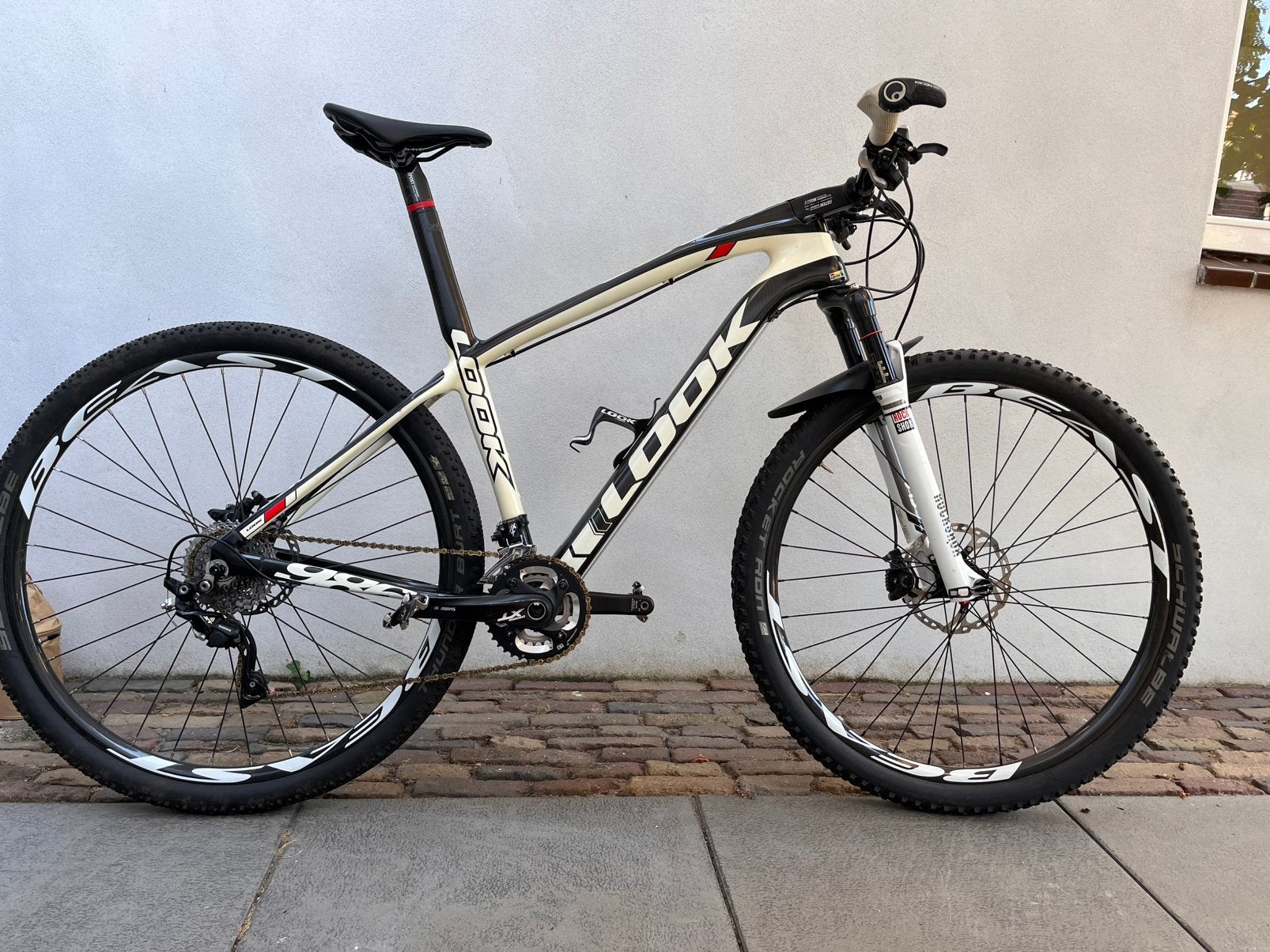 MTB 29 inch FULL CARBON, Fietsen en Brommers, Fietsen | Mountainbikes en ATB, Hardtail, Heren, Zo goed als nieuw, Schijfrem