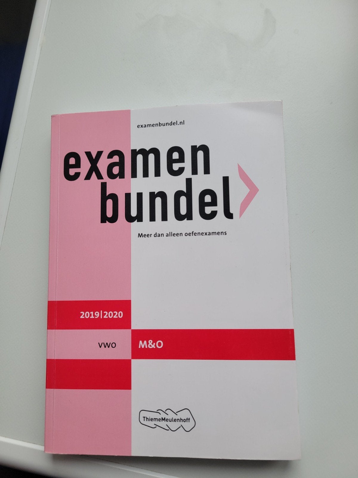 Examenbundel VWO M&O 2019/2020 - Zo goed als nieuw, Ophalen of Verzenden, Gamma, Zo goed als nieuw, WO