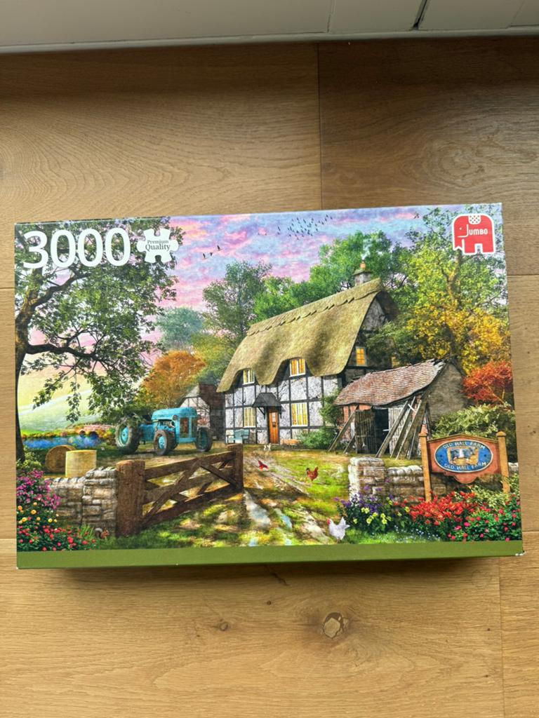 3000 stukjes puzzel jumbo, Hobby en Vrije tijd, Denksport en Puzzels, Ophalen, Meer dan 1500 stukjes, Zo goed als nieuw