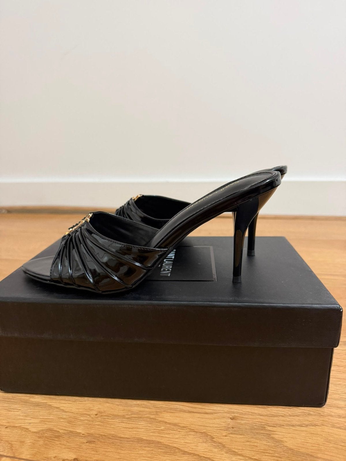 ysl hakken, Ophalen, Nieuw, Zwart